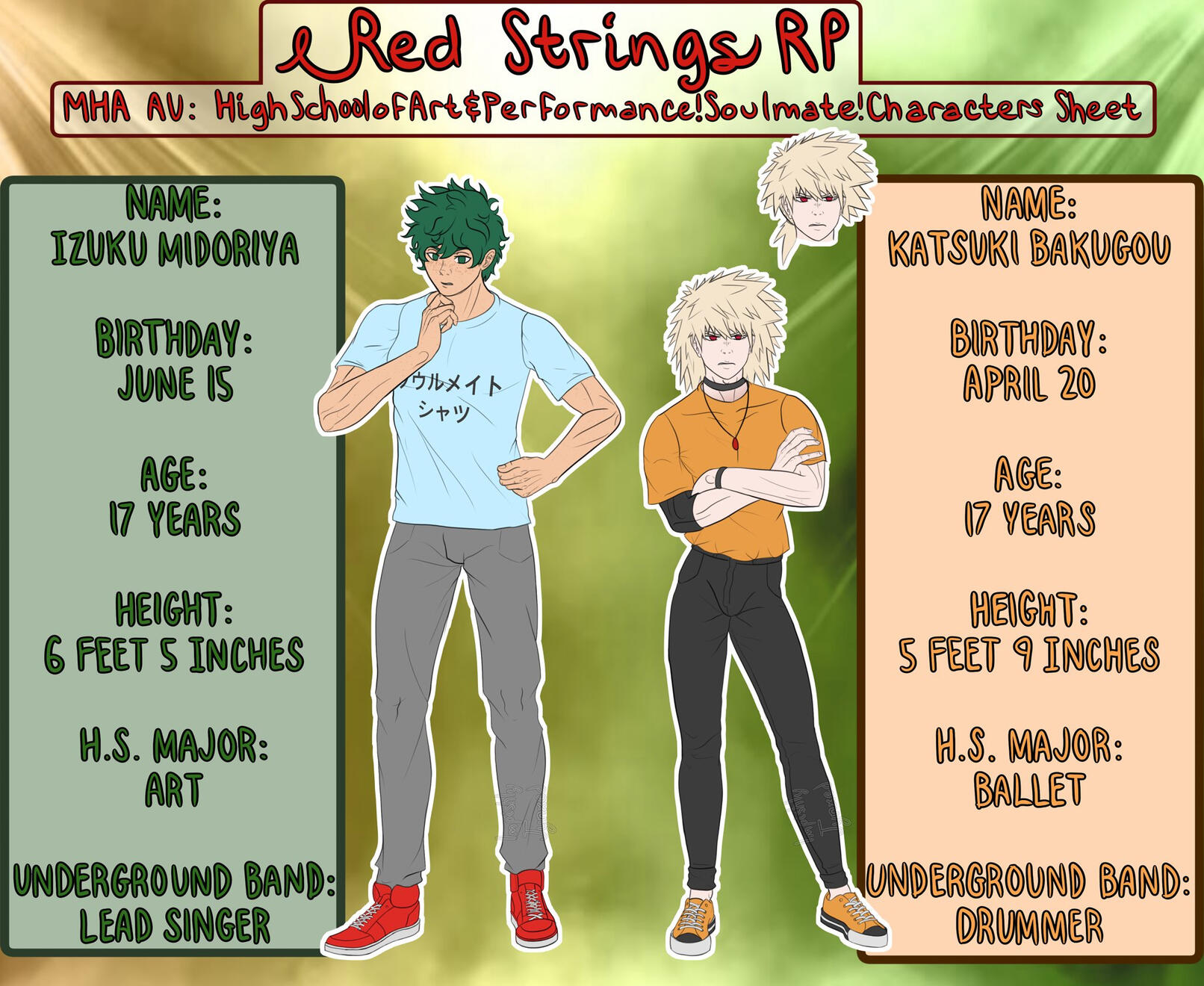Flat Color - Character Sheet RS RP