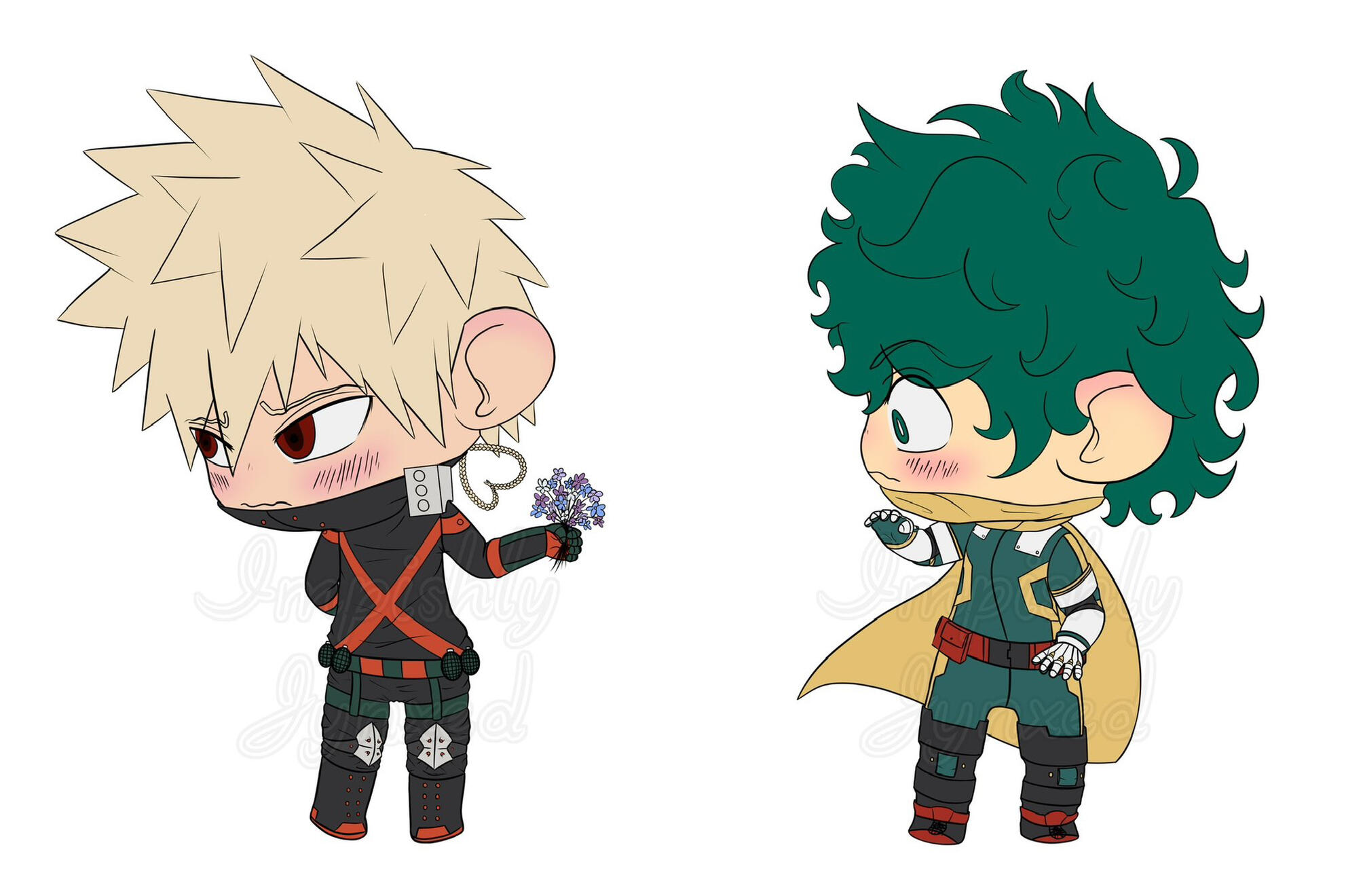 Flat Color (Chibi) - Flower of You