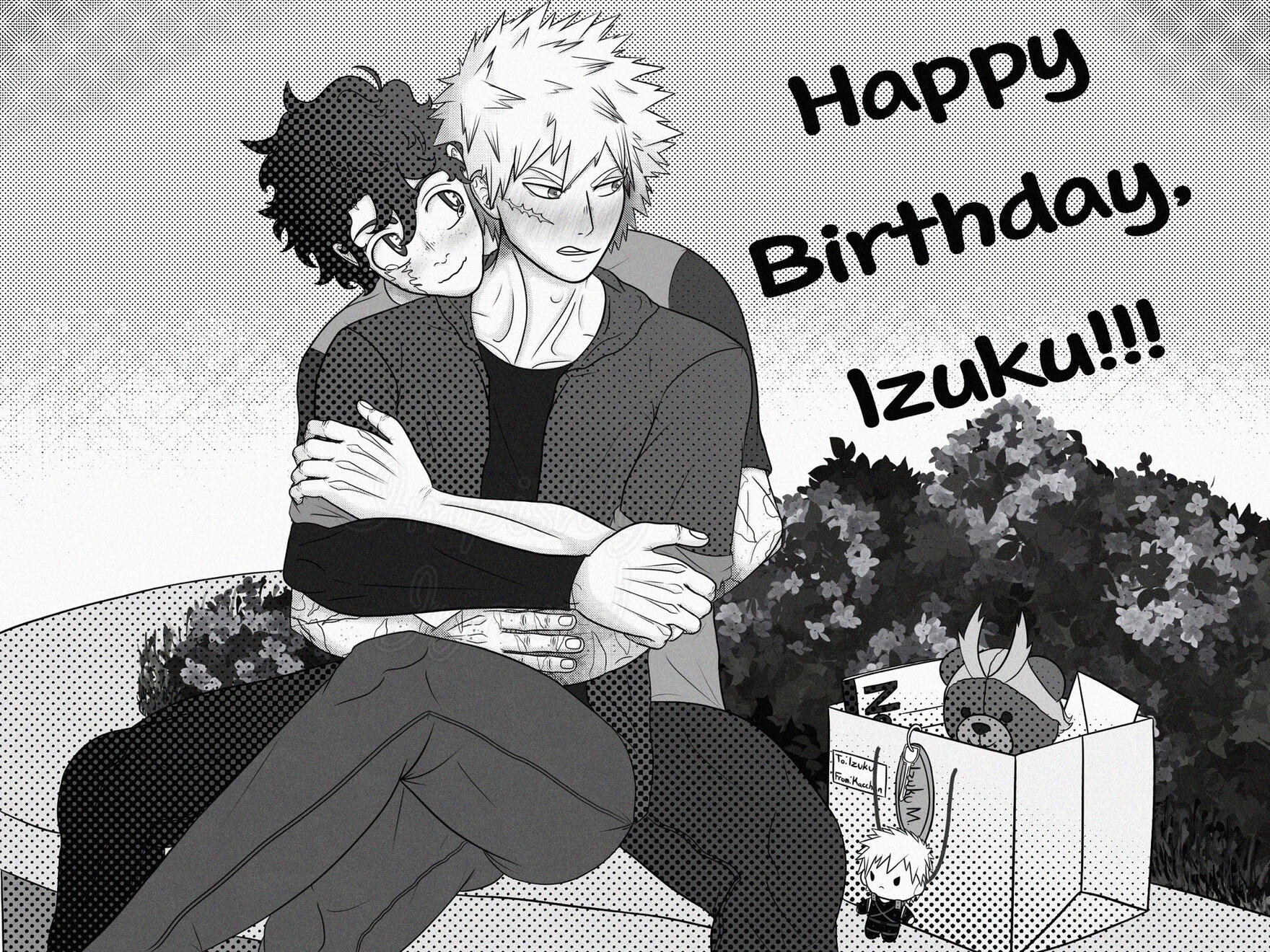 Manga Shading - Happy B-Day, Izuku