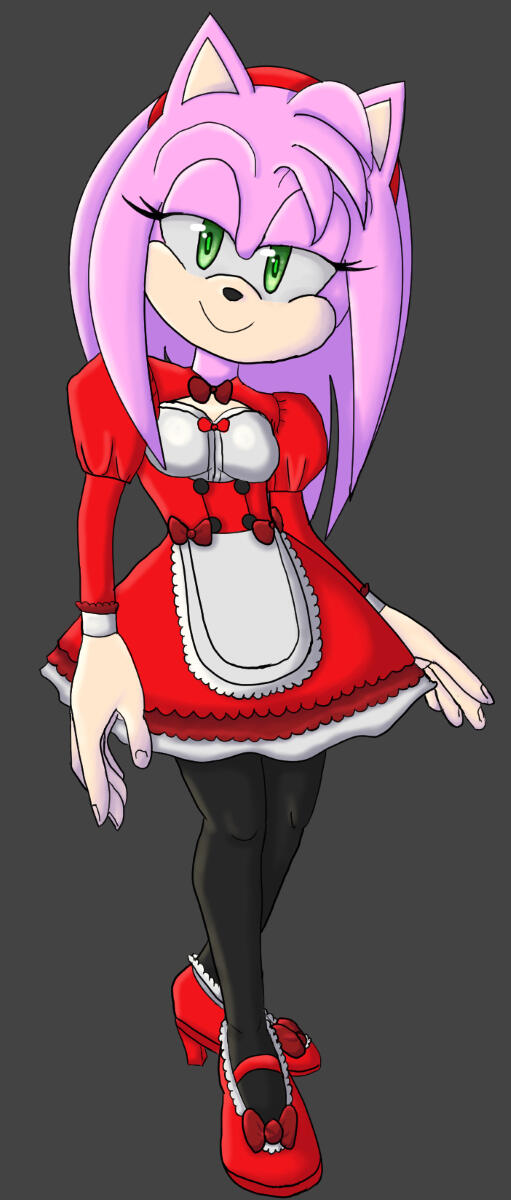 Cel-Shaded - Amy Rose D4